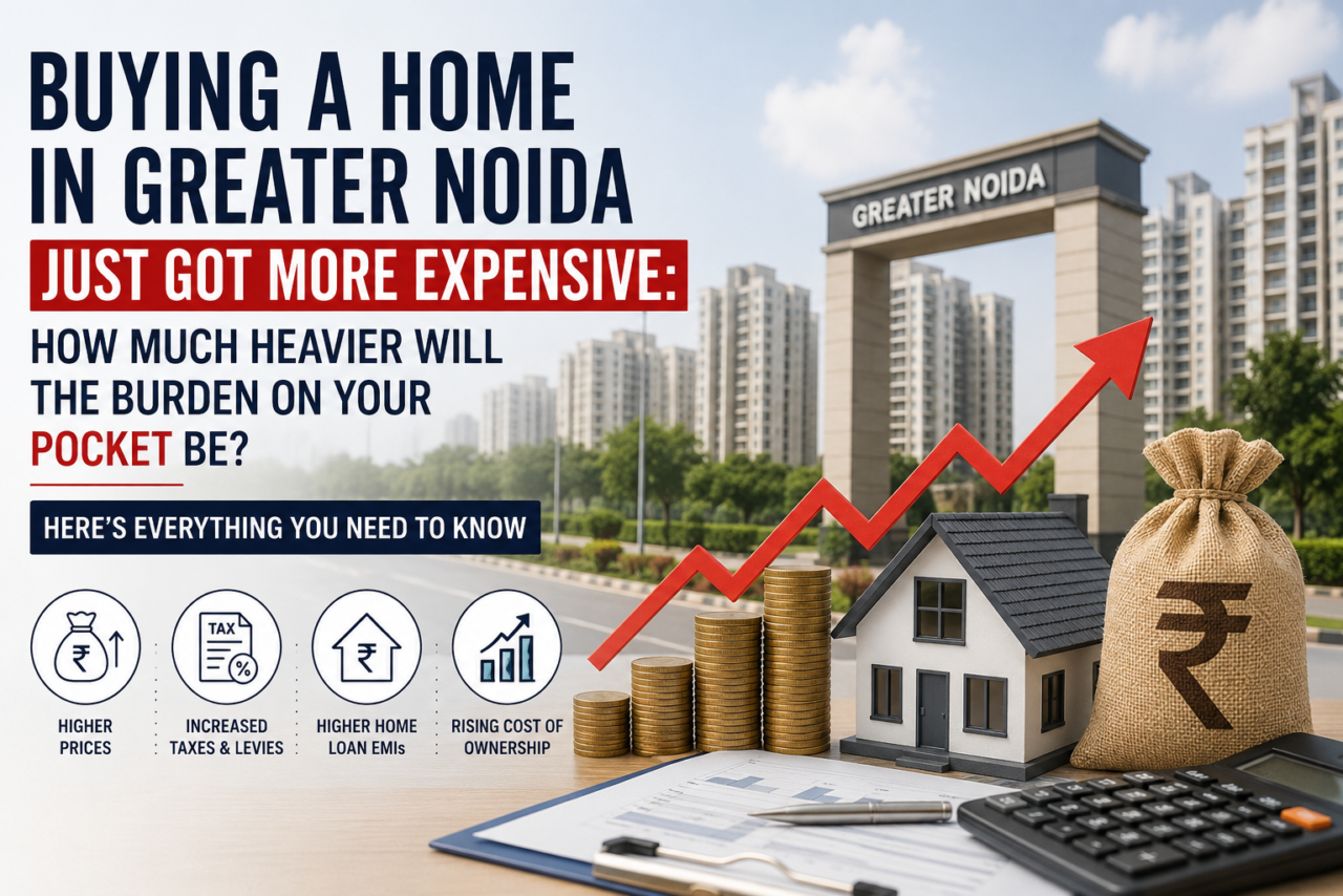 Buying a Home in Greater Noida Just Got More Expensive: How Much Heavier Will the Burden on Your Pocket Be? Here’s Everything You Need to Know
