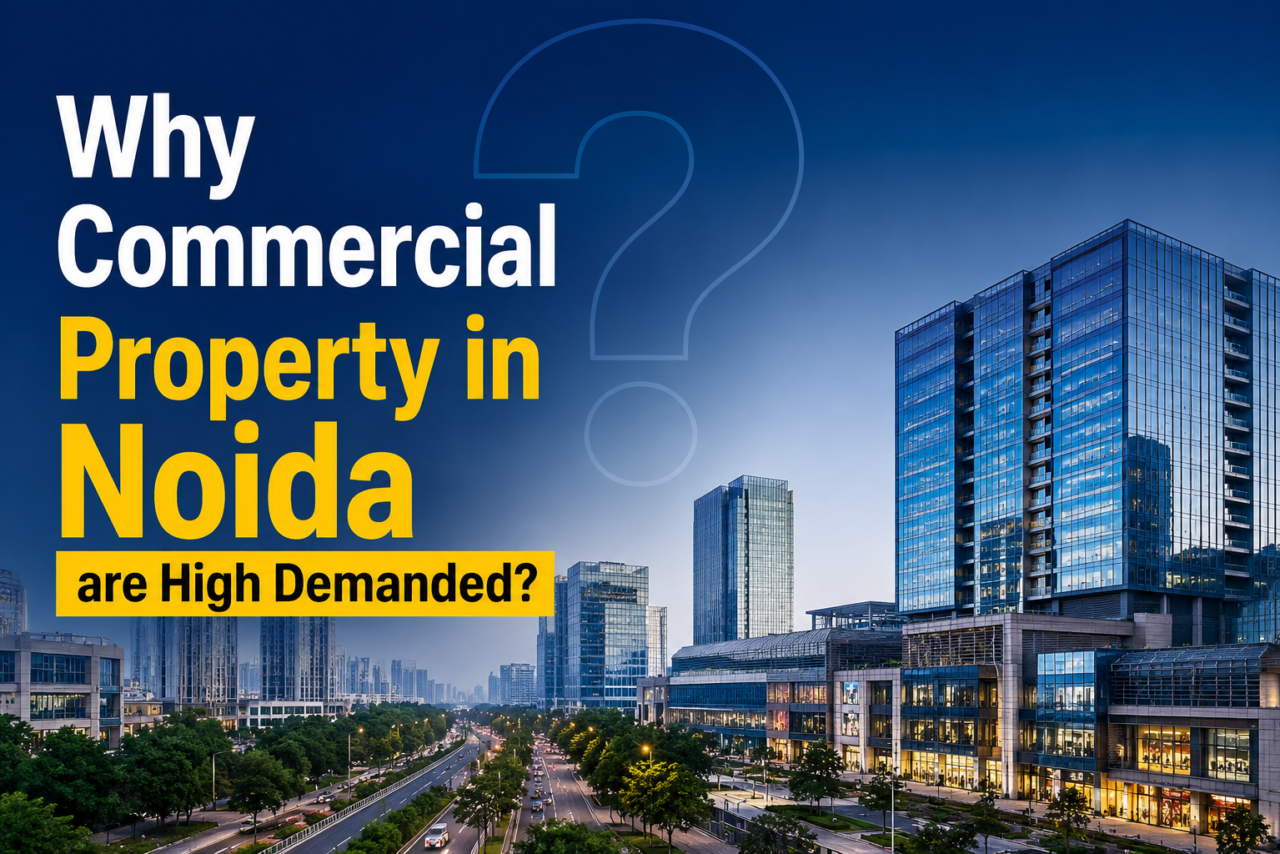 Why Commercial Property in Noida are High Demanded